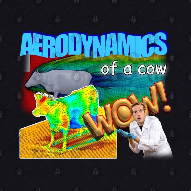 Aerodynamics Of A Cow Physics Meme by swankyswamprat